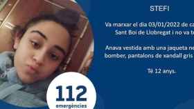 Stefi, la niña de 12 años de Sant Boi de Llobregat / MOSSOS D'ESQUADRA
