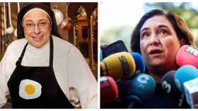 La religiosa Sor Lucía Caram y Ada Colau / METRÓPOLI