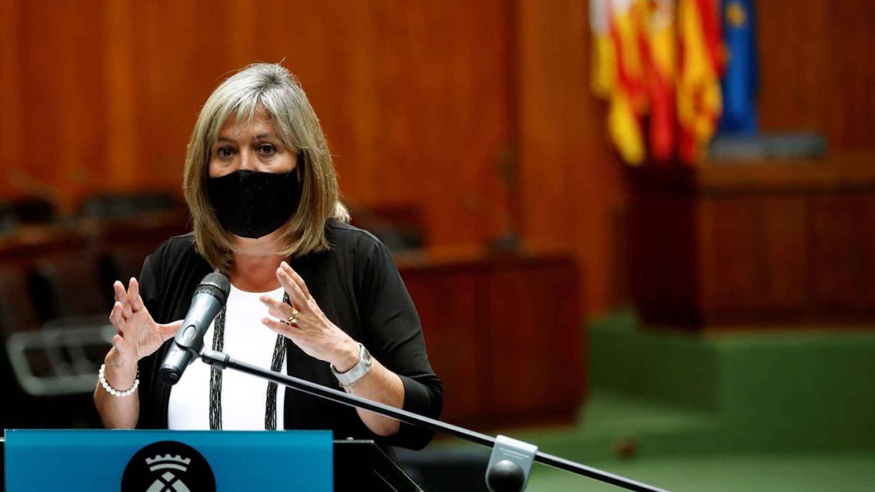 Núria Marín, alcaldesa de l'Hospitalet de Llobregat / EFE