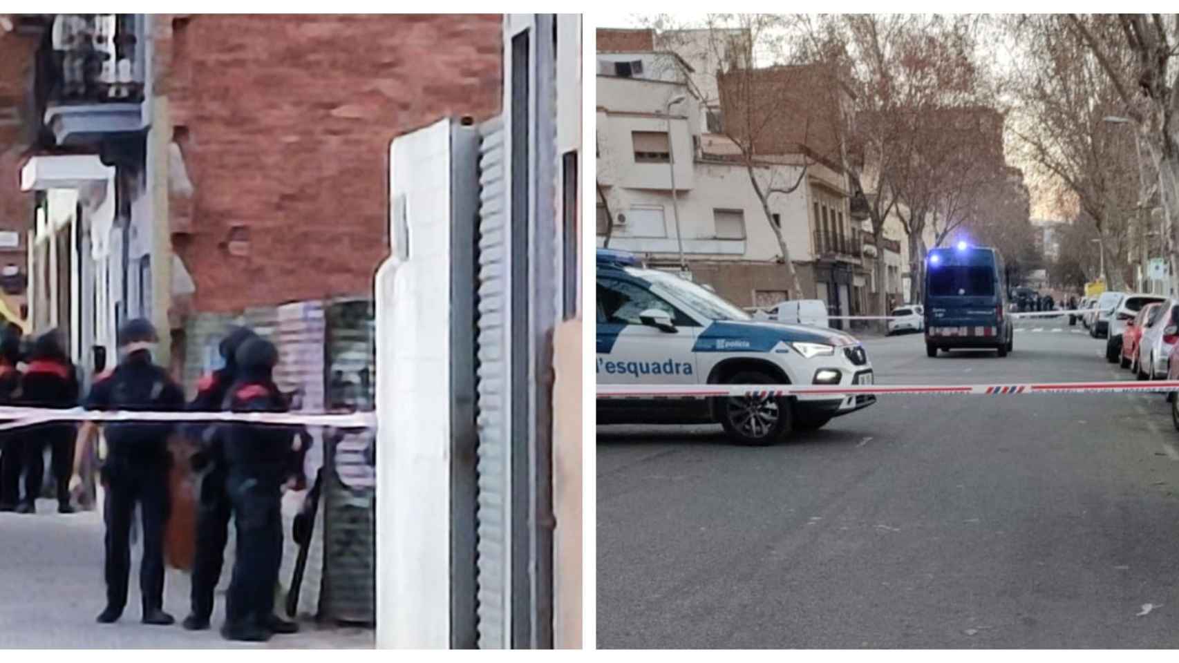 Dispositivo policial en Sant Martí / METRÓPOLI