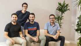Los cuatro cofundadores de Gamesquare  / LENA PRIETO