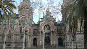 Exterior de la Audiencia de Barcelona, donde ha sido condenado el culturista