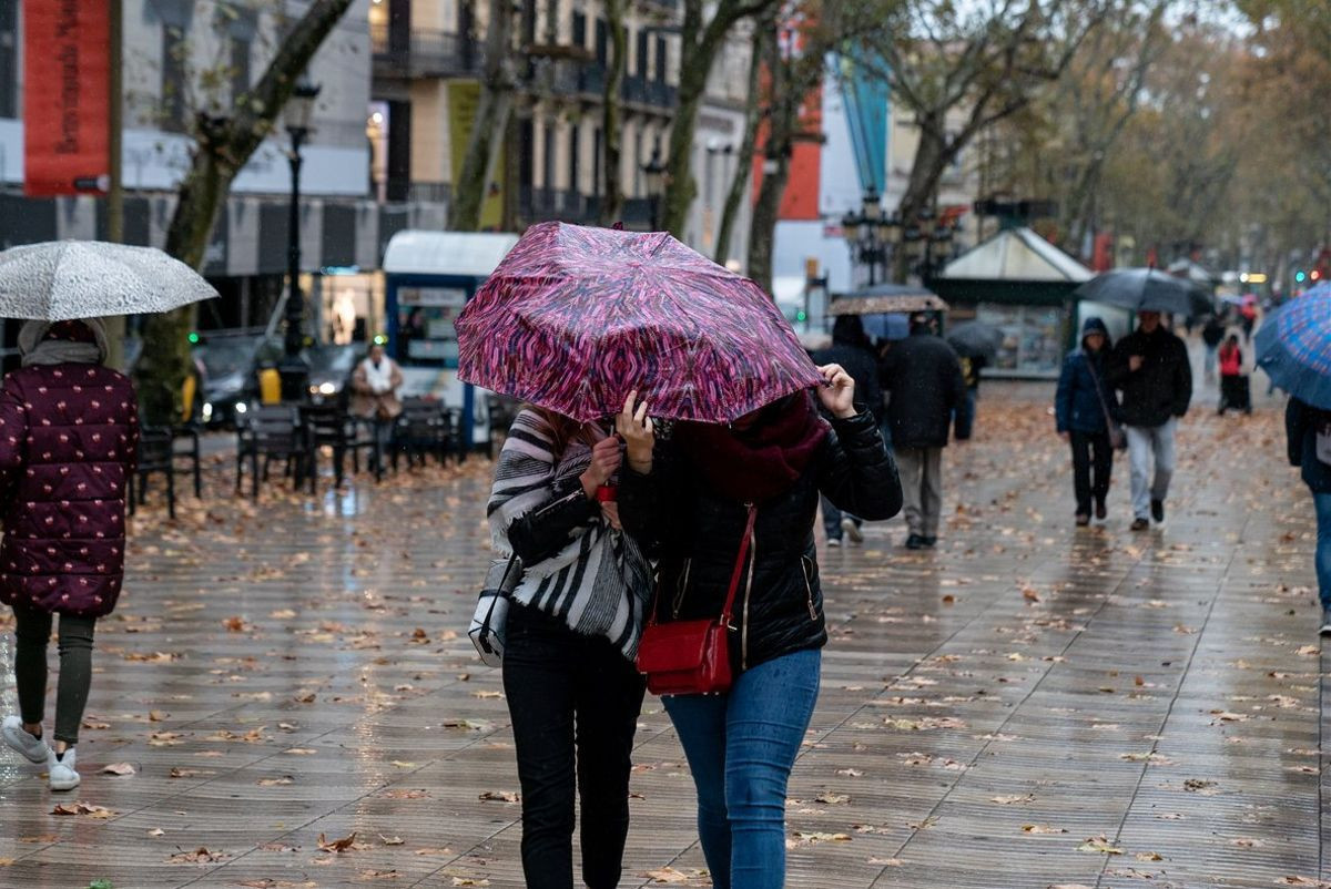 Imagen de lluvias en Barcelona / AJUNTAMENT DE BARCELONA
