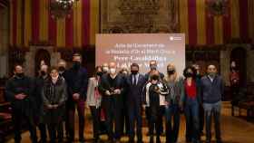 Acto de entrega de las Medallas al Mérito Cívico a título póstumo a Pere Casaldàliga y al Pare Manel / EUROPA PRESS
