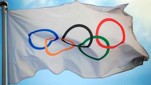 La bandera de los Juegos Olímpicos en Lausanne (Suiza), sede del Comité Olímpico Internacional (COI), en una imagen de archivo / COI