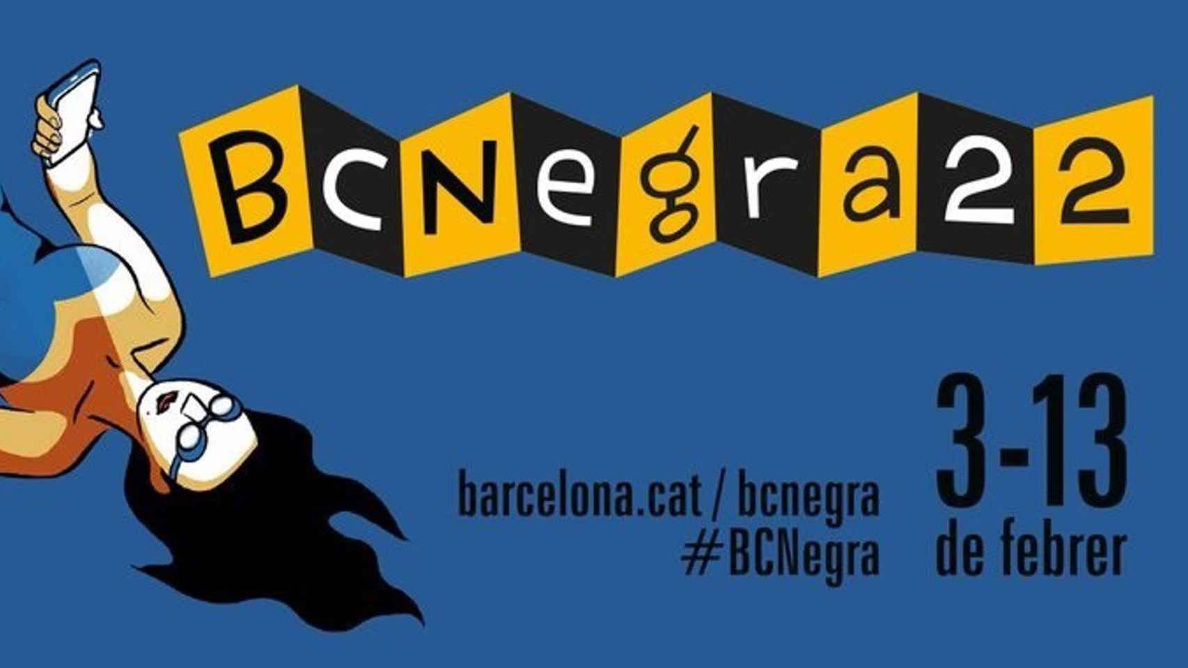 Cartel del festival BCNegra / BCNEGRA