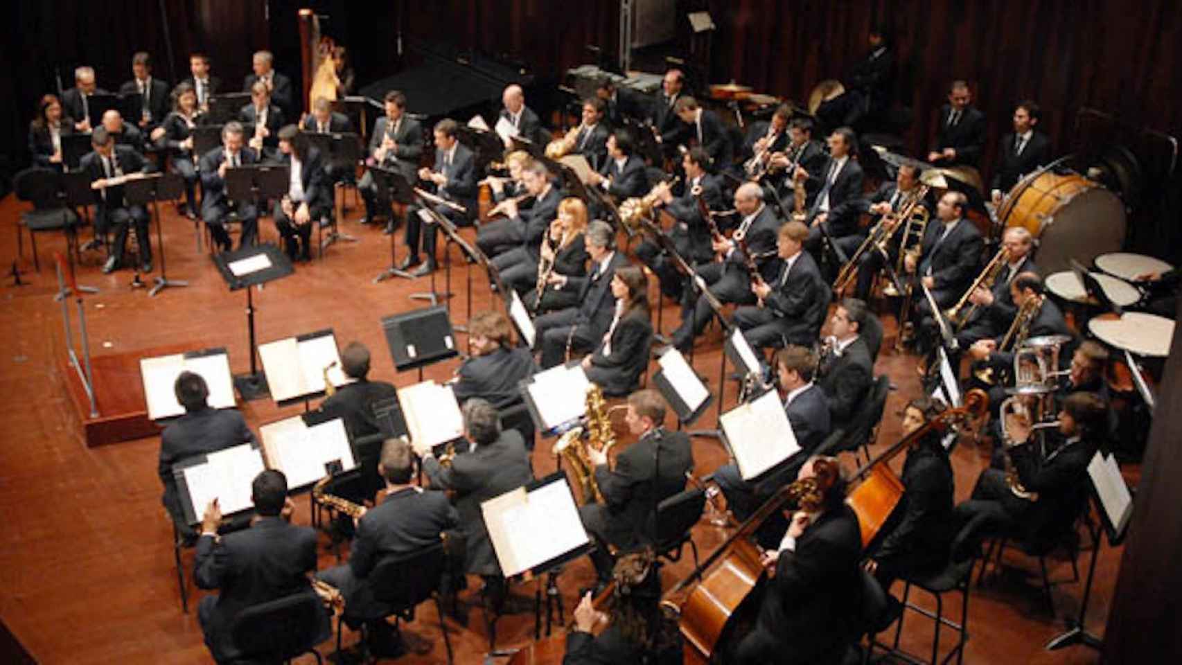 Banda de Música Municipal de Barcelona durante un concierto / AJUNTAMENT DE BARCELONA