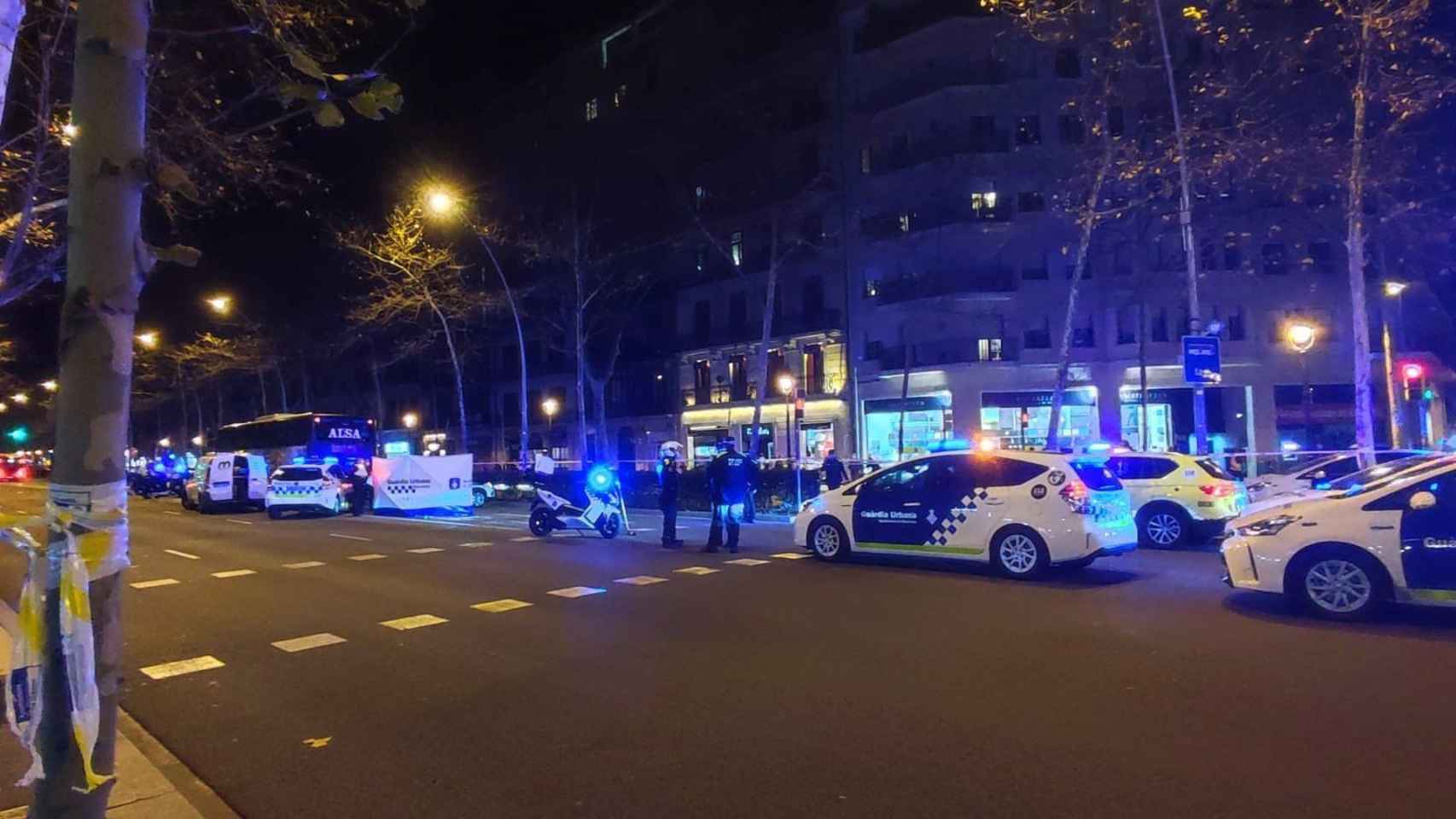 Un autobús de la compañía Alsa ha atropellado mortalmente a una mujer en la Gran Via de Barcelona / EUROPA PRESS