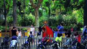 Área de juegos infantiles en el Turó Park / AYUNTAMIENTO DE BARCELONA