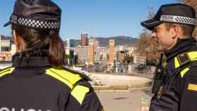 Agentes de la Guardia Urbana, en Barcelona / TWTTER GUARDIA URBANA
