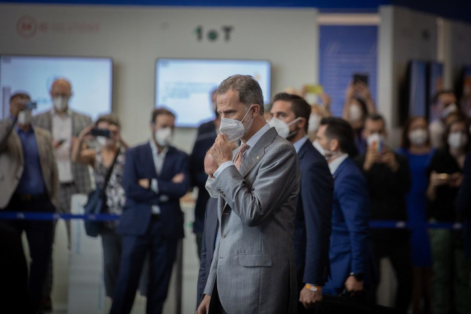 El Rey Felipe VI en la XIV edición del Mobile World Congress / EUROPA PRESS - David Zorrakino