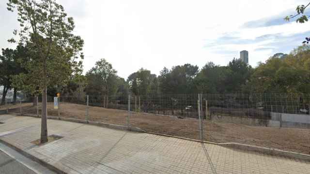 Terreno en el que se ubicará la comisaría de la Guardia Urbana en Sarrià / GM