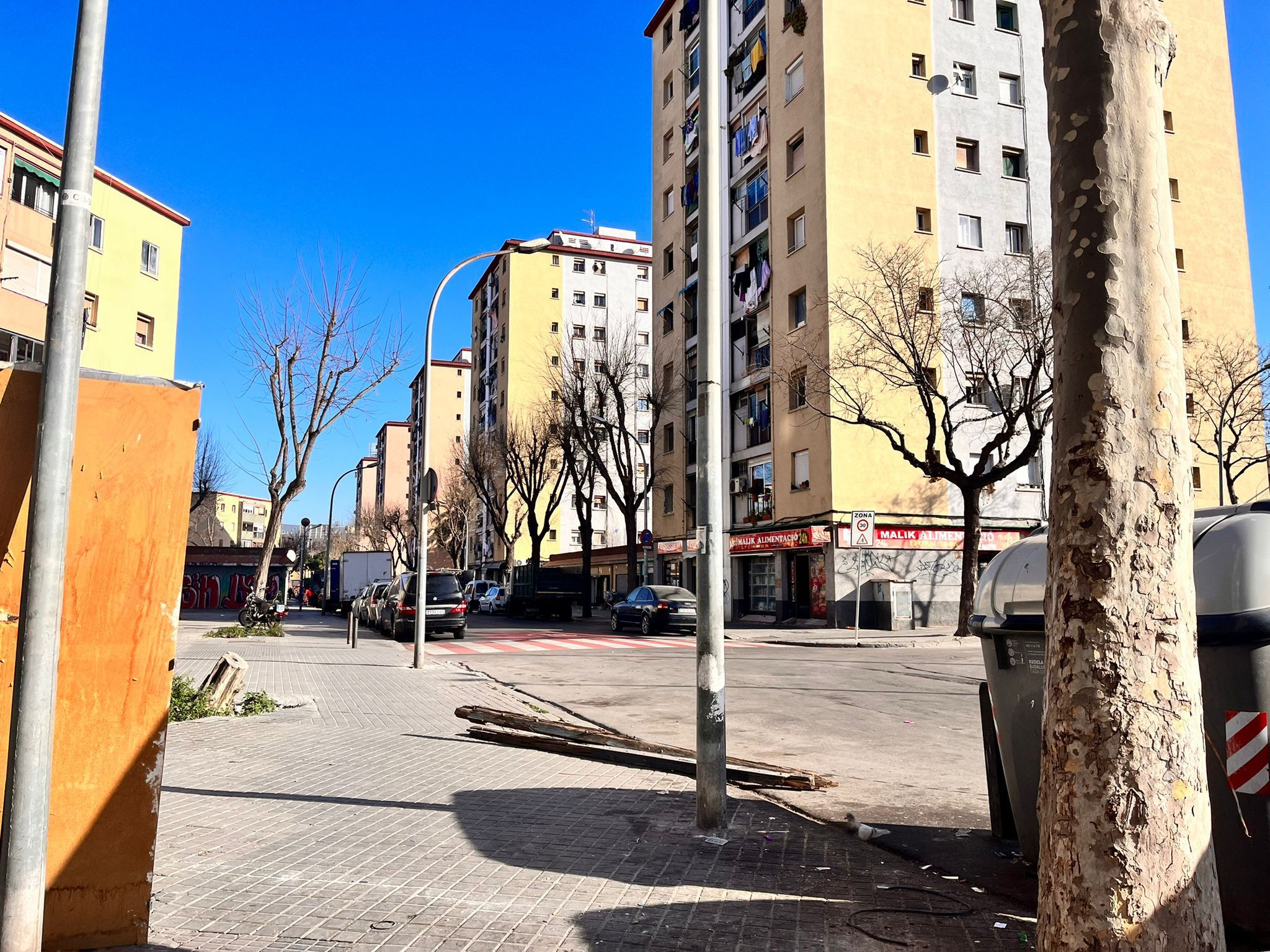 La calle de Còrdova, en Sant Roc / METRÓPOLI