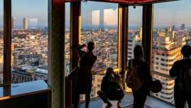 Vistas del primer mirador urbano de Barcelona, que se podrá visitar gratis / UNLIMITED BARCELONA