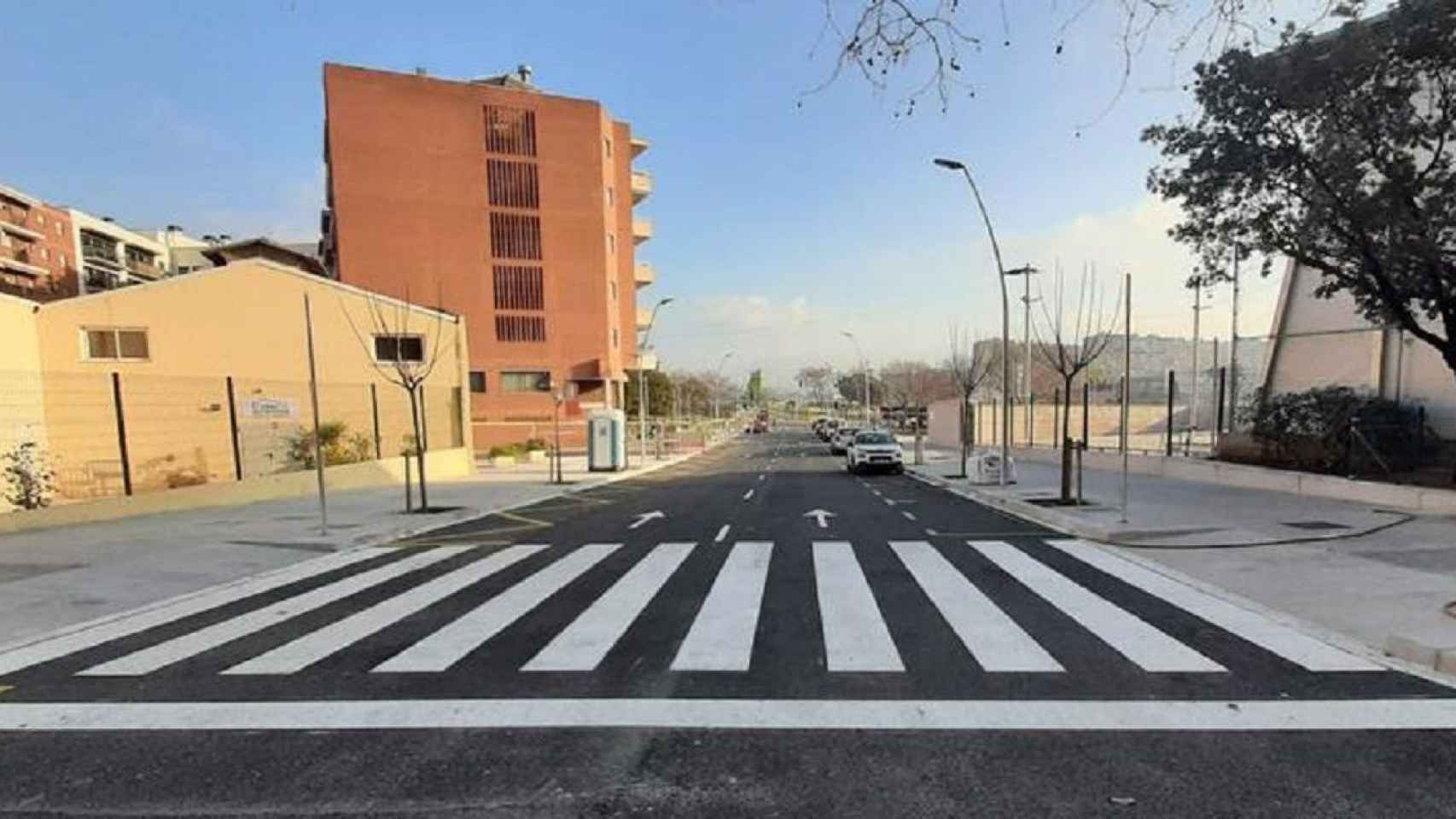 Obras acabadas en la calle Josep Estivill, en la Sagrera / AYUNTAMIENTO DE BARCELONA