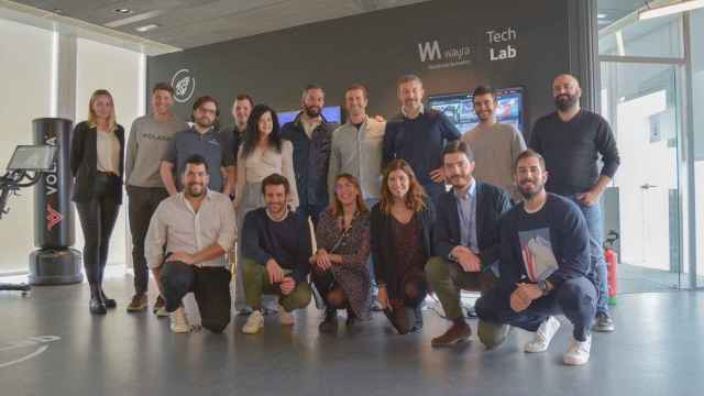 Equipo de Wayra Barcelona y los representantes de las startups que participarán en el Tech Lab / TELEFÓNICA