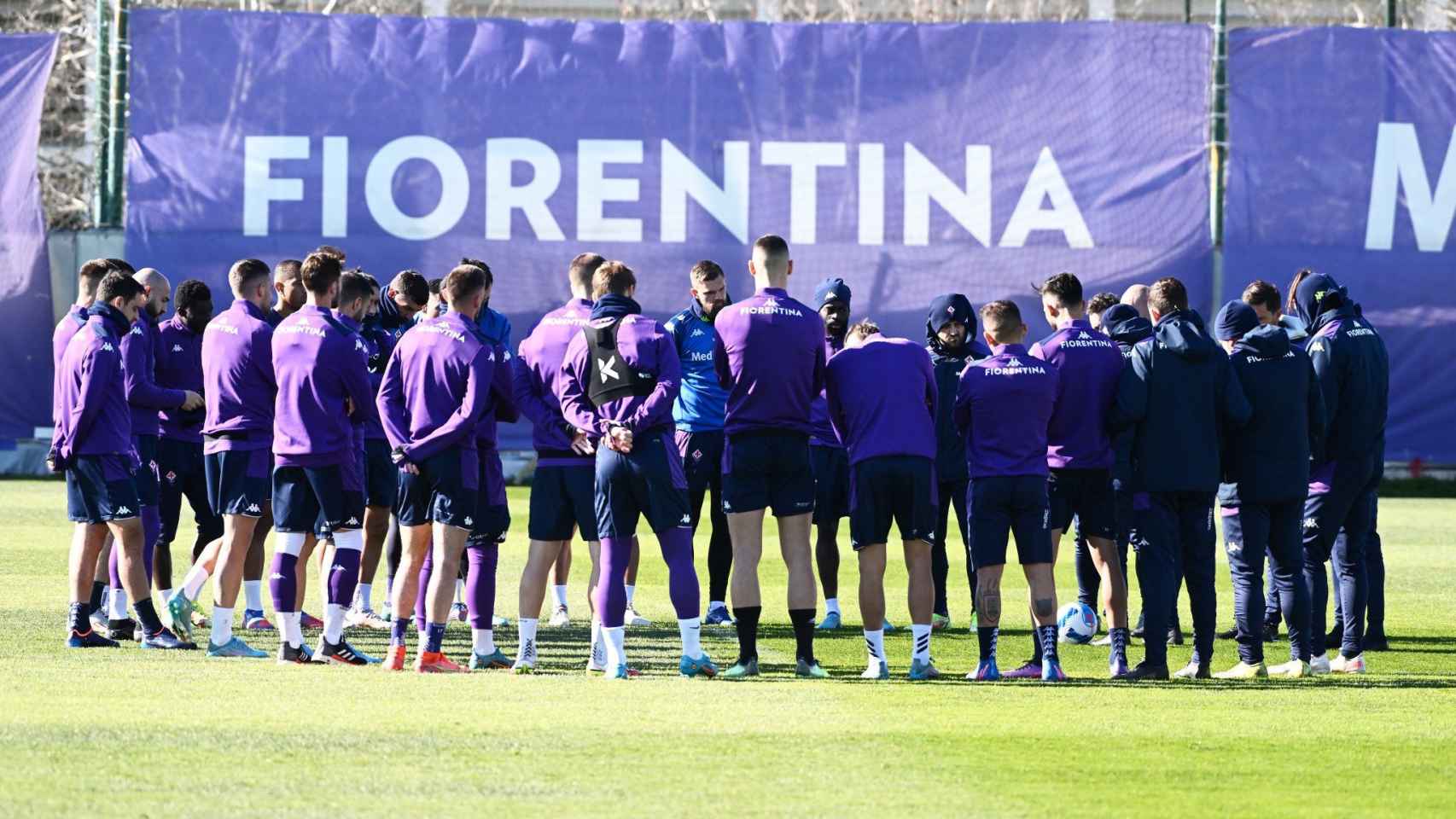 Los jugadores de la Fiorentina en una imagen ofrecida por el club / ACF FIORENTINA