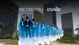 Fotomontaje del debate organizado por Metrópoli y Esade sobre el sector startup en Barcelona / MA
