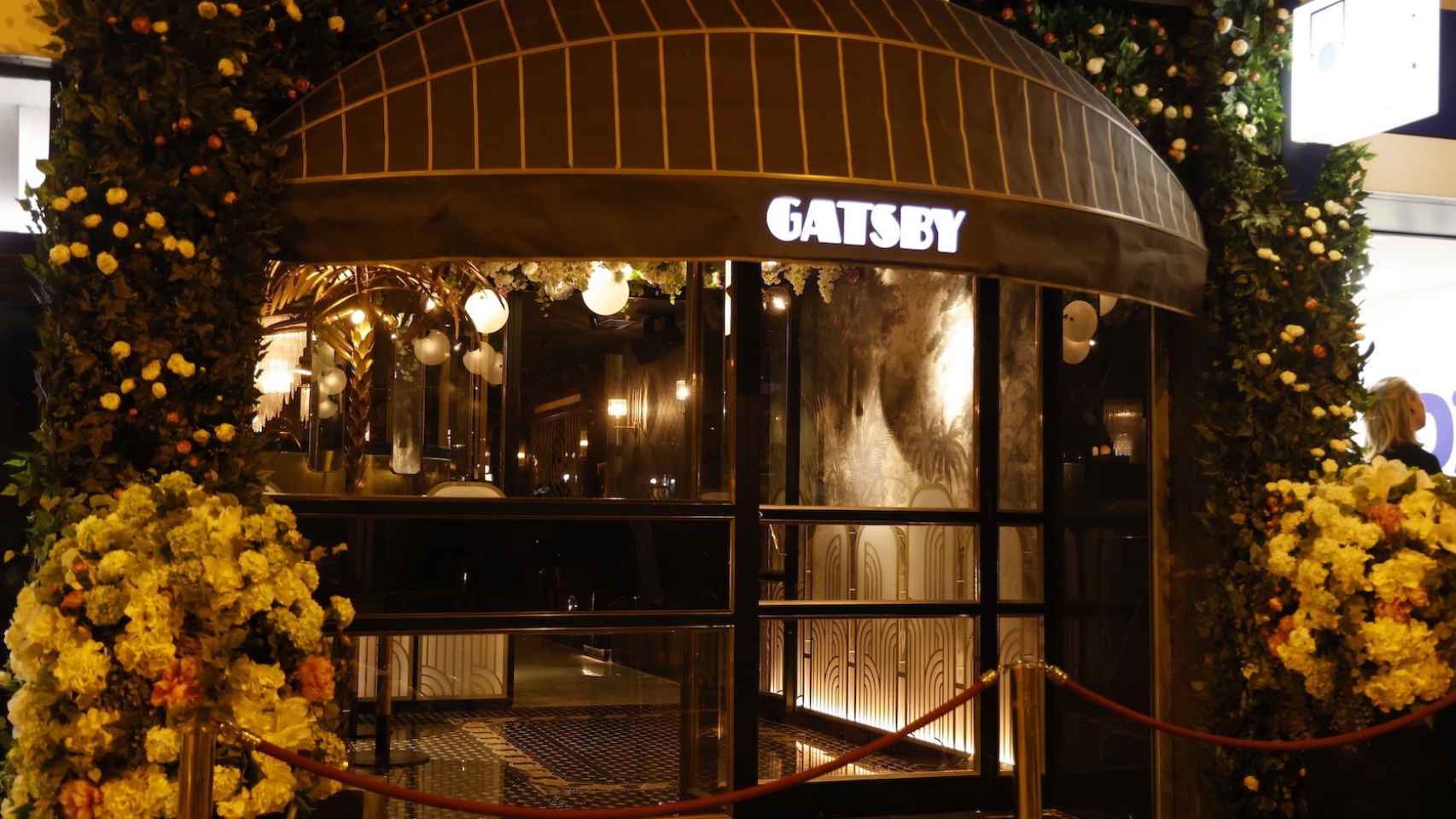 Entrada del nuevo restaurante de Gatsby en Barcelona / CEDIDA