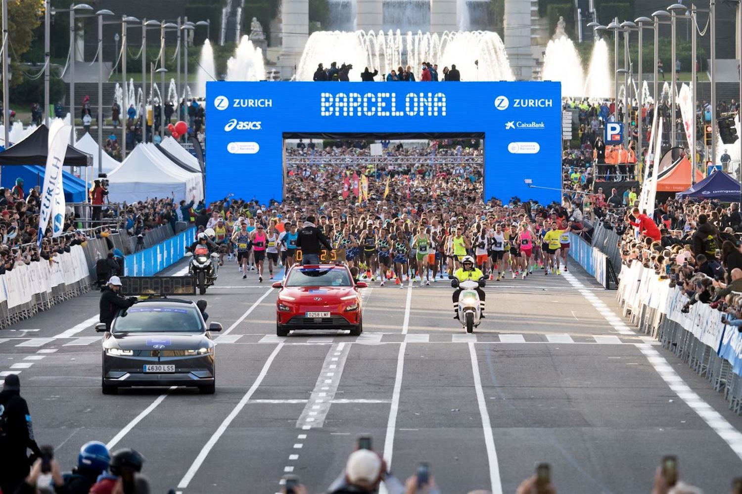 Corredores del Maratón de Barcelona en una edición anterior / ZURICH MARATÓN DE BARCELONA