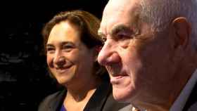 Ada Colau, alcaldesa de Barcelona, junto al candidato de ERC en las pasadas municipales, Ernest Maragall / EP