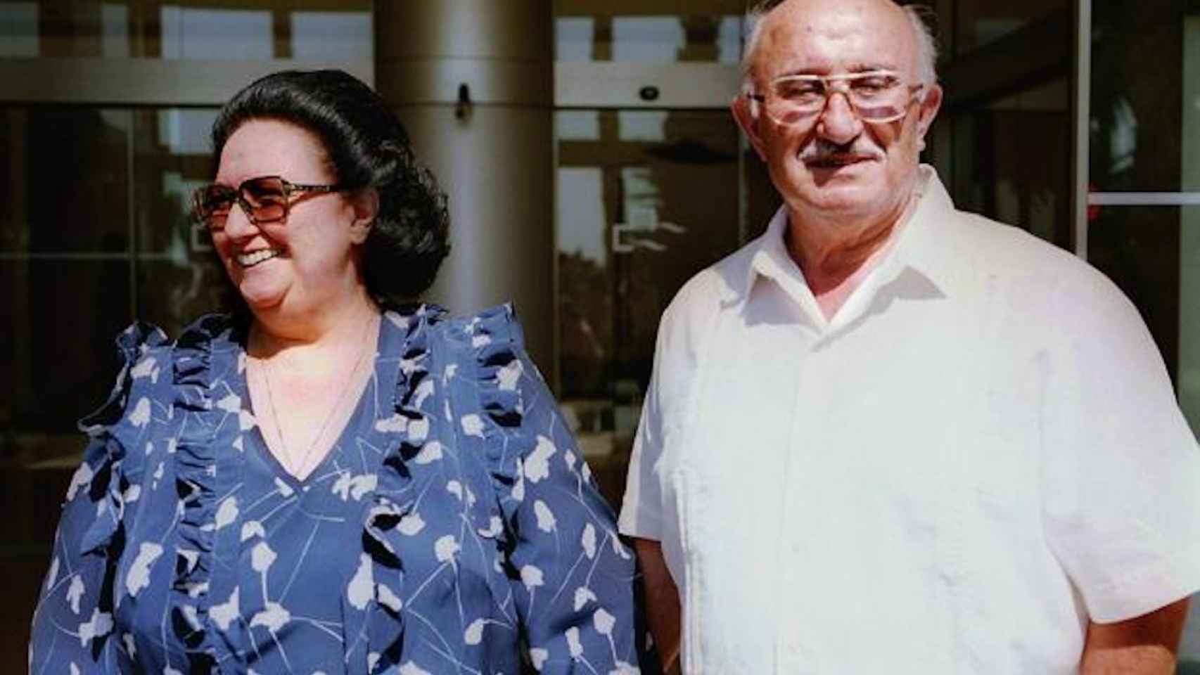 Montserrat Caballé y Bernabé Martí en una imagen de archivo / EFE