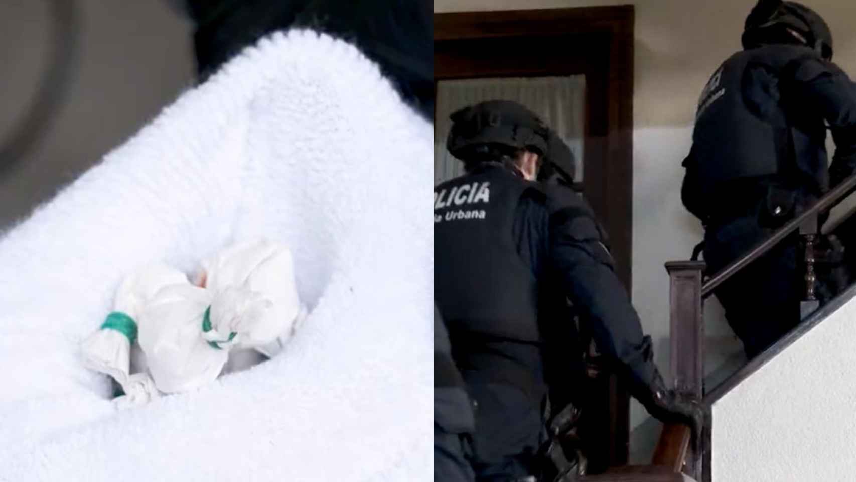 Un operativo conjunto desmantela cuatro narcopisos especializados en cocaína en la Sagrada Família / GUARDIA URBANA