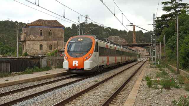 Convoy de Rodalies en la línea R4