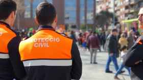 Miembros de Protecció Civil de Sant Adrià / FACEBOOK