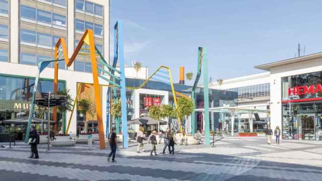 Plaza del centro comercial Glòries de Barcelona / WESTFIELD GLÒRIES