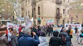 Los barrios de montaña de Sarrià-Sant Gervasi protestan contra el abandono de Colau / REDES SOCIALES