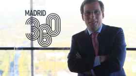 El alcalde de Madrid, José Luis Martínez-Almeida, durante la presentación de Madrid 360 / EFE