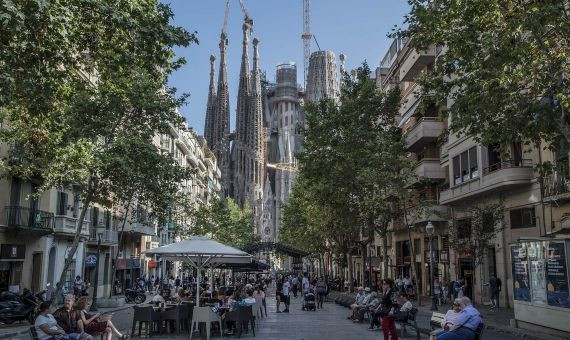 Imagen de archivo de la avenida Gaudí