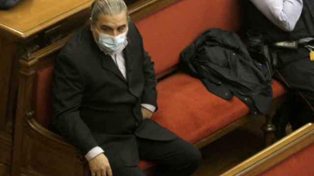 El asesino Mariano durante el juicio en el Tribunal Superior de Justicia de Cataluña
