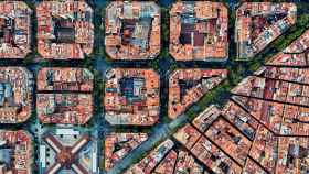 Vista panorámica del Eixample de Barcelona / ARCHIVO