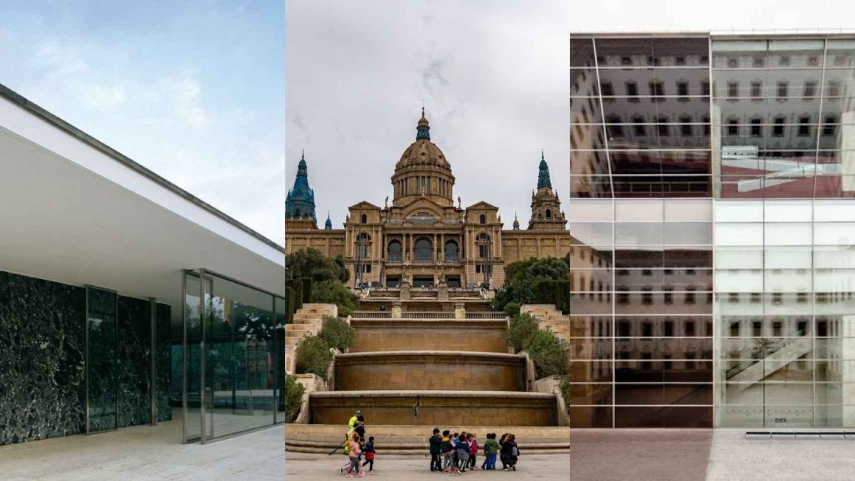 Algunos de los museos que abren gratis en Barcelona / FOTOMONTAJE