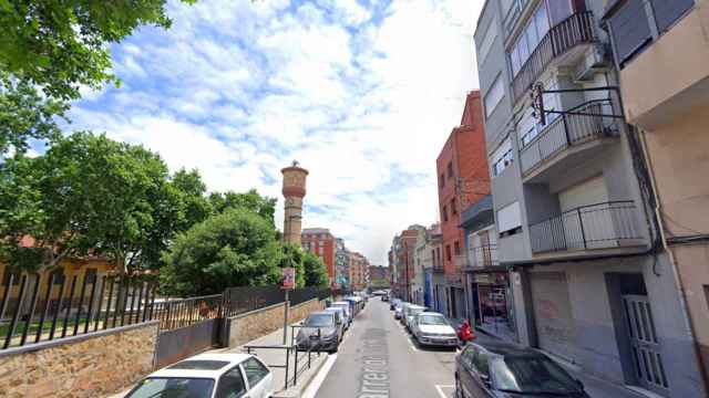 Calle de Don Pelayo del barrio de La Salut de Badalona, donde se han escuchado los disparos / GOOGLE MAPS