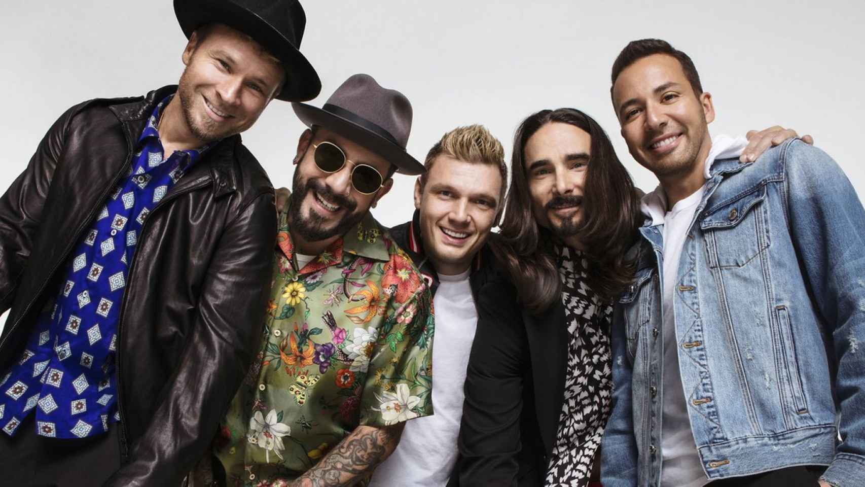 Componentes del grupo musical Backstreet boys en una imagen promocional / ARCHIVO
