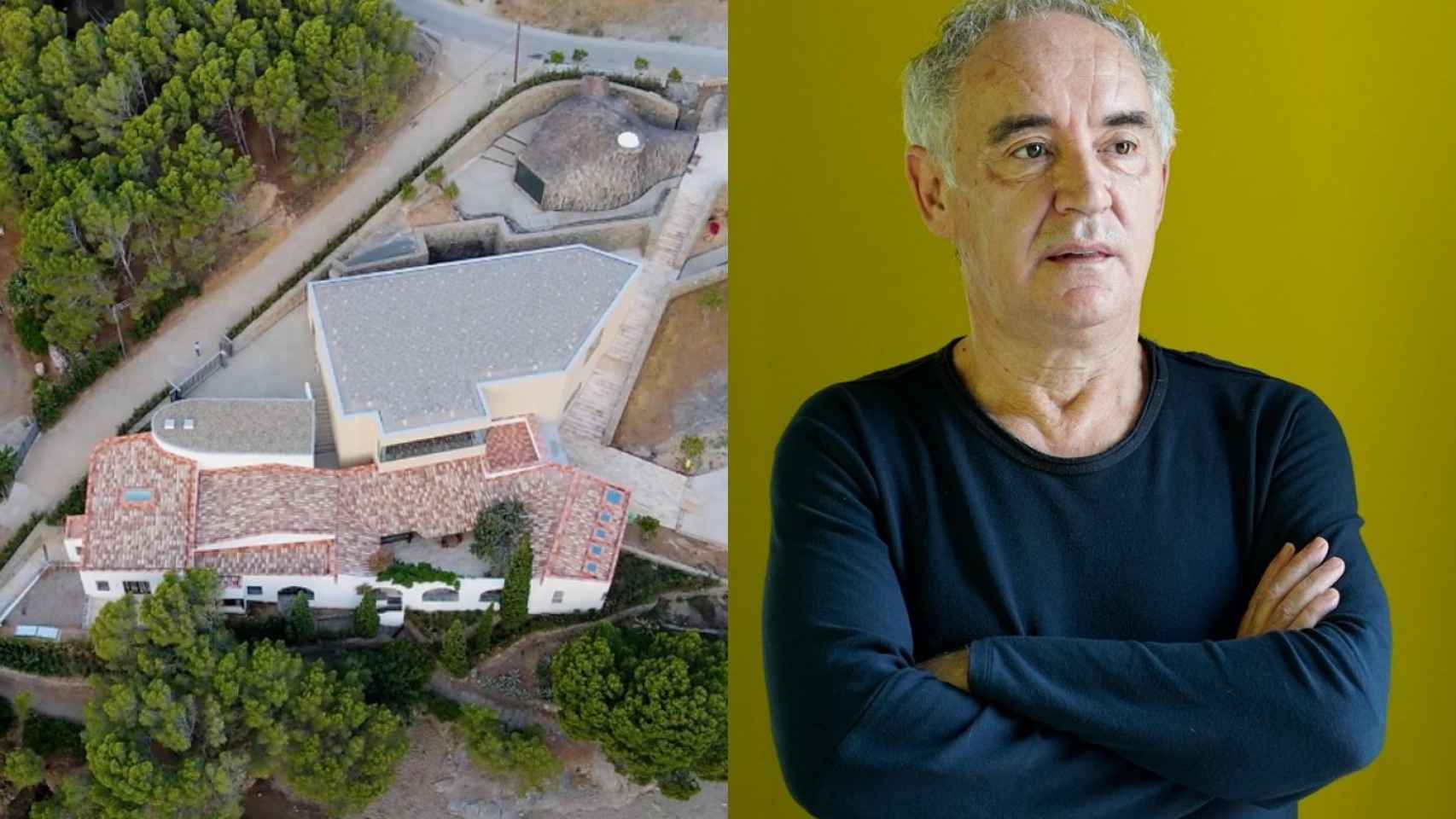 El nuevo elBulli y Ferran Adrià posando para Metrópoli en la feria Alimentaria / LUIS MIGUEL AÑÓN