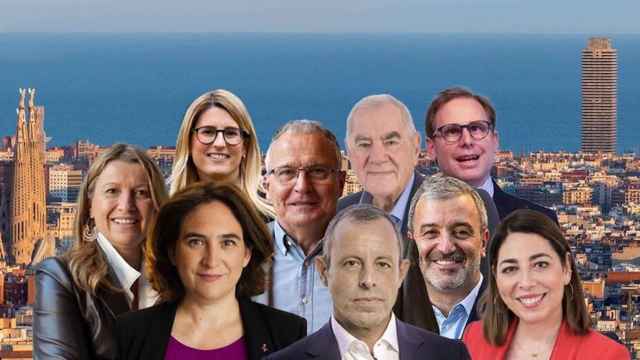 Fotomontaje con algunos de los posibles alcaldables a las elecciones de Barcelona de 2023 / METRÓPOLI