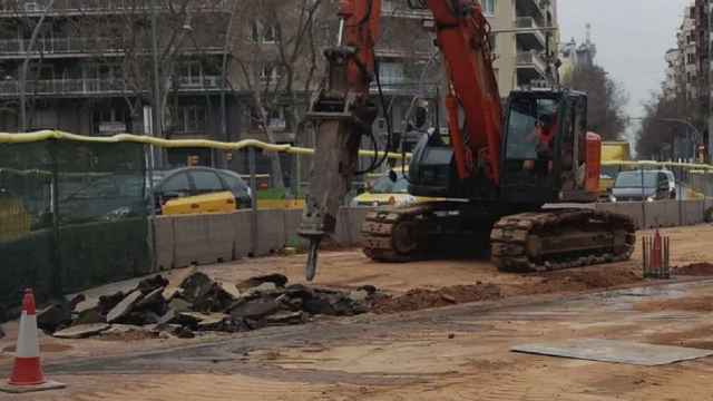 Obras de finalización del nuevo colector de la Diagonal / AJUNTAMENT DE BARCELONA