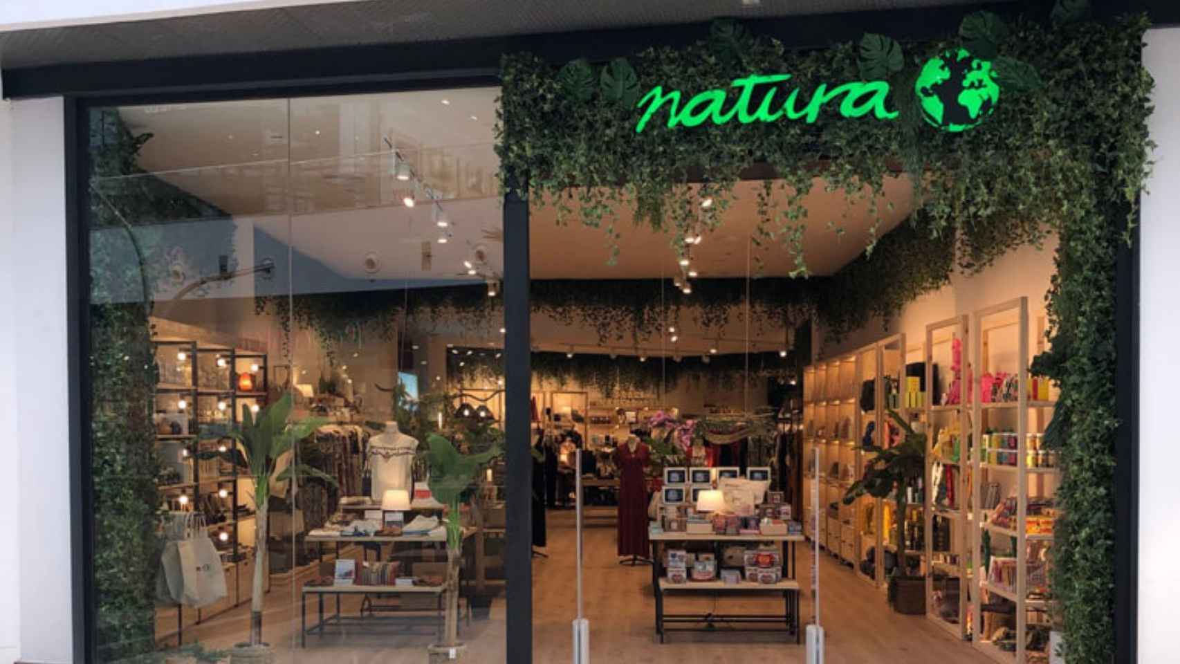 Exterior de una tienda Natura, la cadena de Barcelona fundada por Sergio Durany