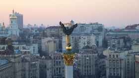 Monumento a la Independencia en la plaza Maidan de Kiev / FLICKR