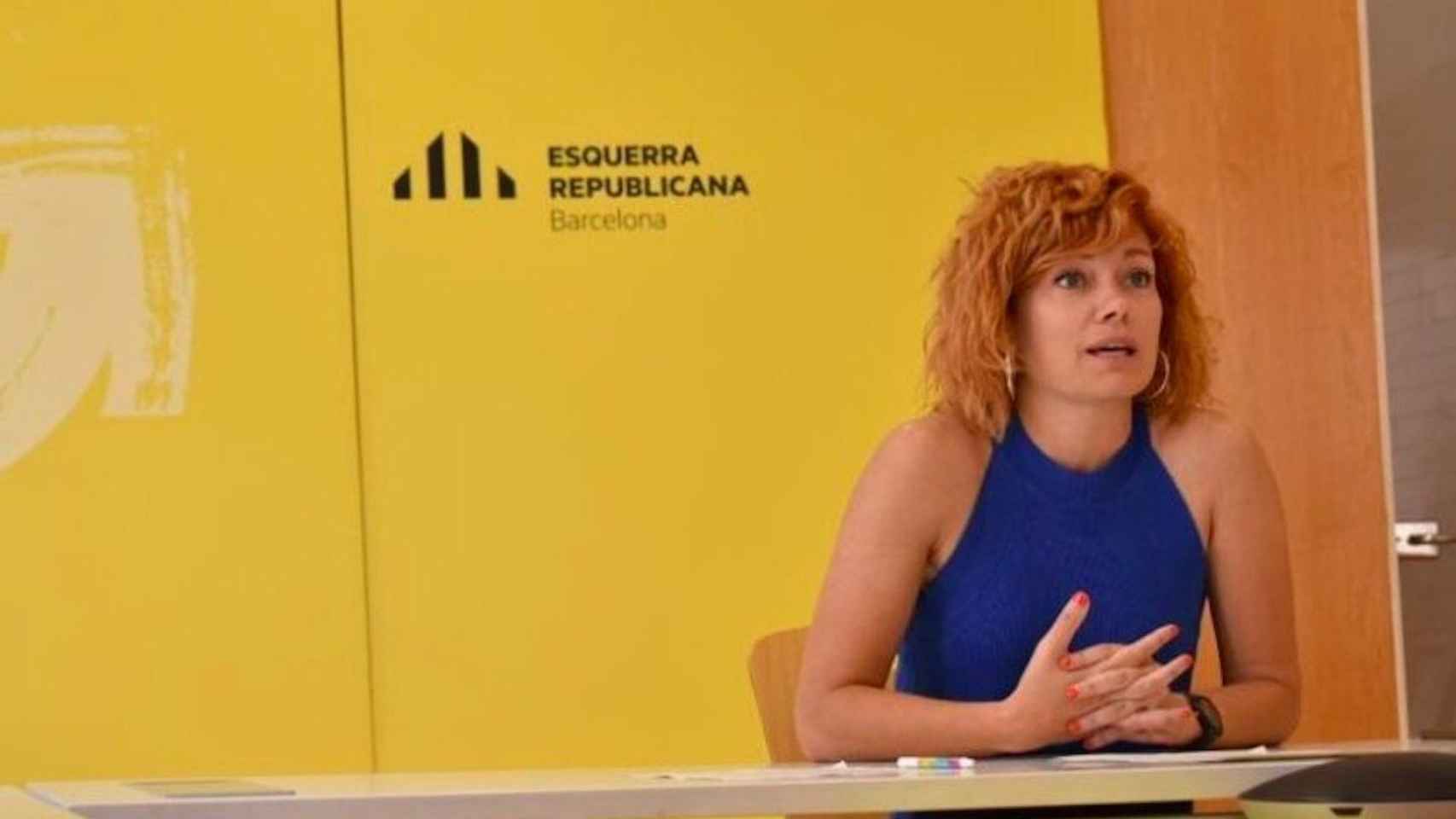 Elisenda Alamany, concejal de ERC en Barcelona, en una imagen de archivo / EUROPA PRESS