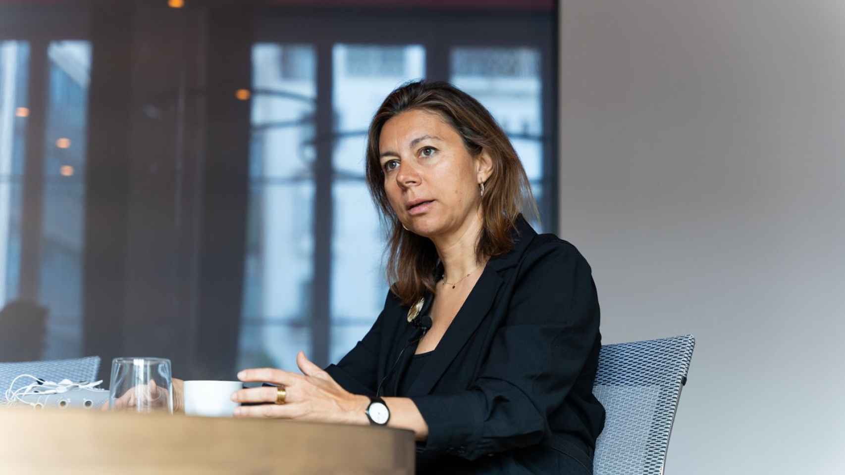 Ana Maiques, CEO de Neuroelectrics, en la entrevista con Metrópoli  / LUIS MIGUEL AÑÓN (MA)