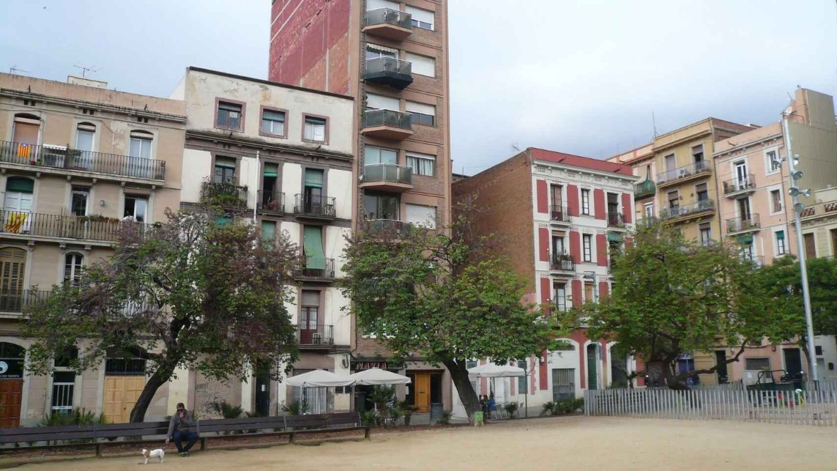 Imagen de archivo de la plaça Joanic de Gràcia en Barcelona / ARCHIVO