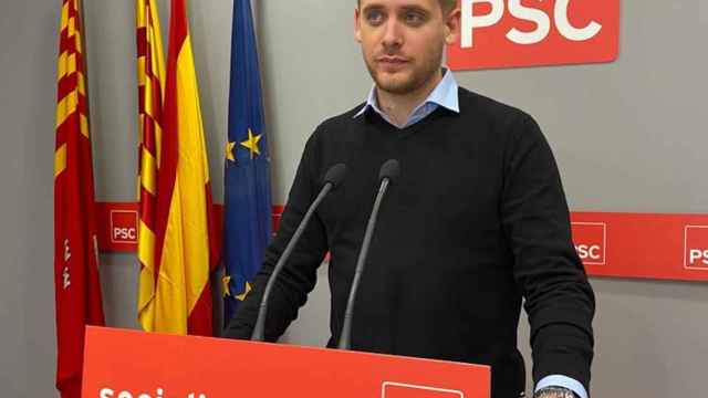 Imagen de archivo de Javier García, hasta ahora concejal del PSC en el Ayuntamiento de Terrassa / PSC TERRASSA