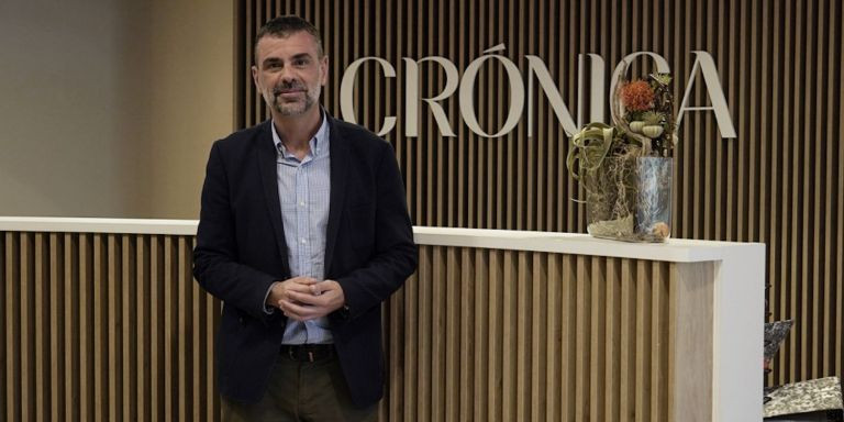 El exconseller de la Generalitat, Santi Vila, en las instalaciones de Crónica Global / CRÓNICA GLOBAL