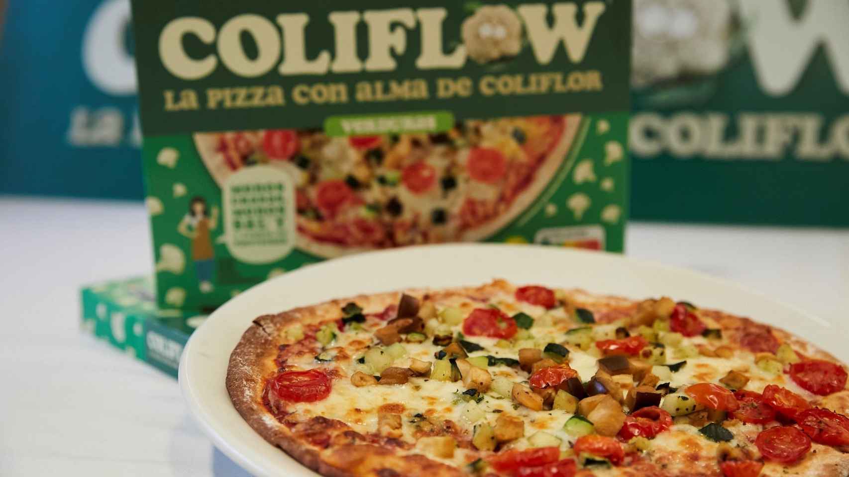 Coliflow, la marca de pizzas saludables con base de coliflor que se ha aliado con Glovo / SERVIMEDIA