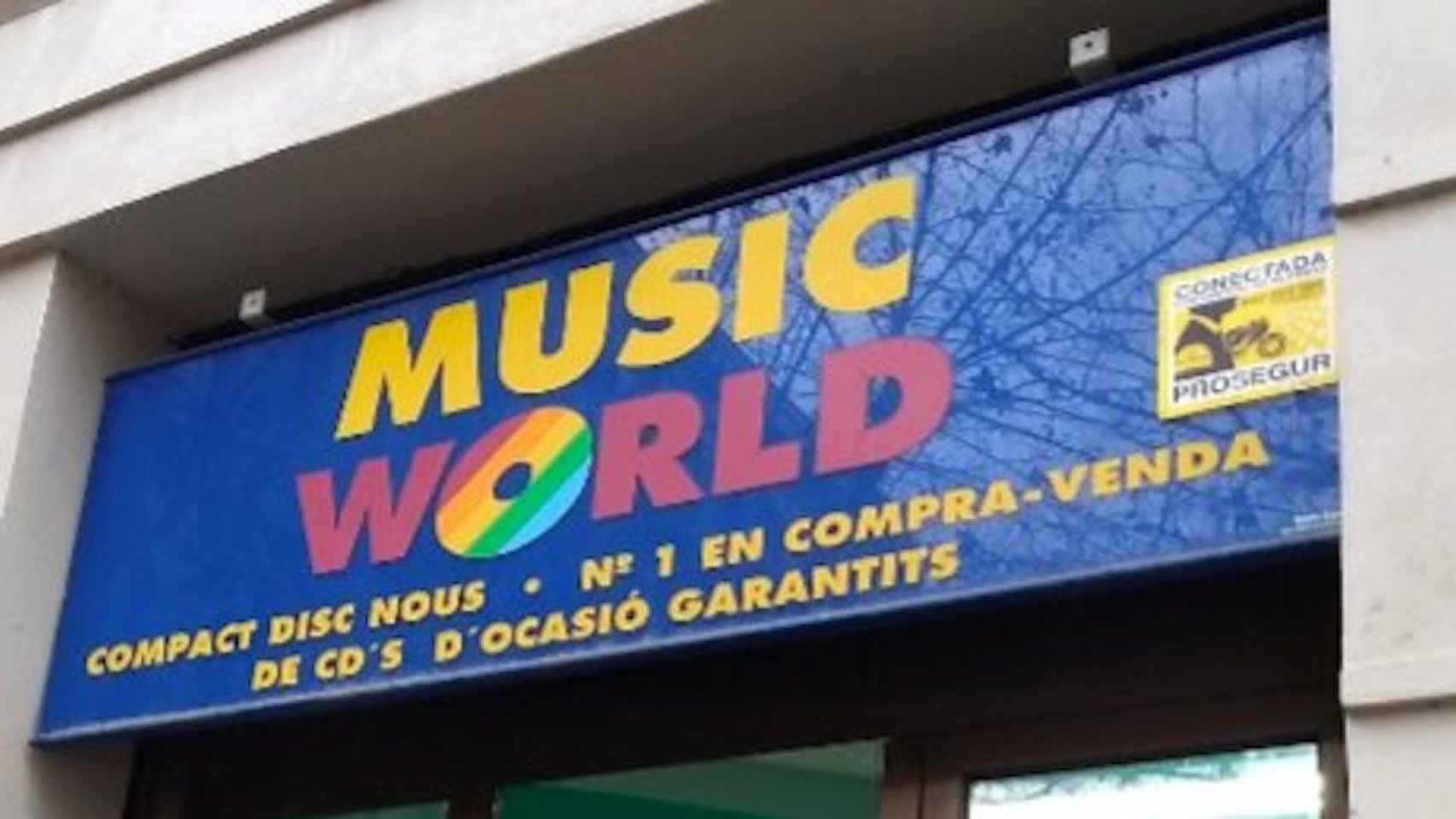 La tienda Music World del Eixample en una imagen de archivo / GOOGLE STREET VIEW